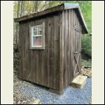 Outhouse exterior