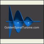 Golden spiral turbine