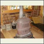 wood stove